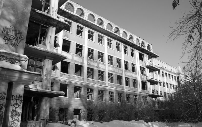 Заброшенная больница в Екатеринбурге — Зелёная роща