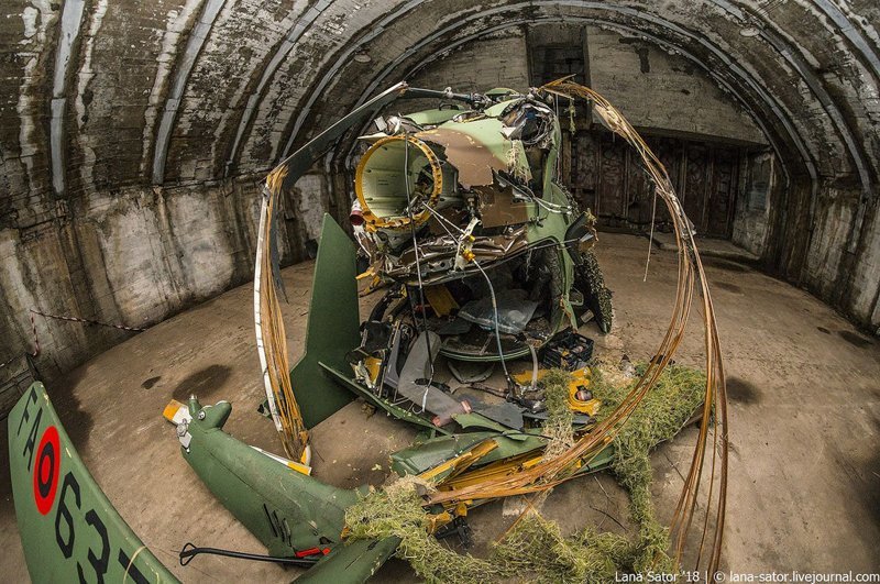 Заброшенные подземные авиабазы Восточной Европы