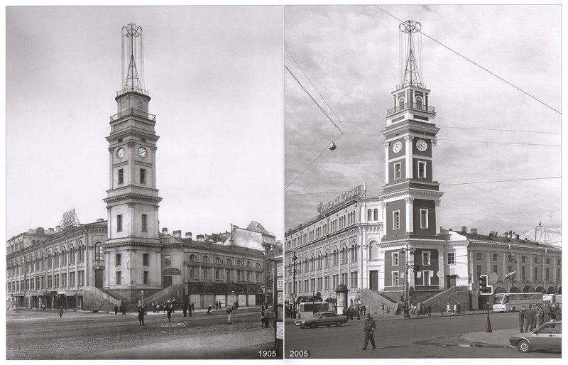 Петербург сто лет назад и сейчас