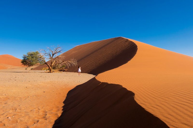 Песчаные дюны Соссусфлей, Намибия