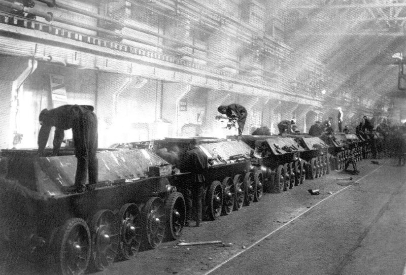 Как производили оружие во время второй мировой войны