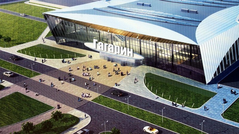 Сейчас строится в России. Пост номер 2. Новый аэропорт Саратова. Будет называться "Гагарин"