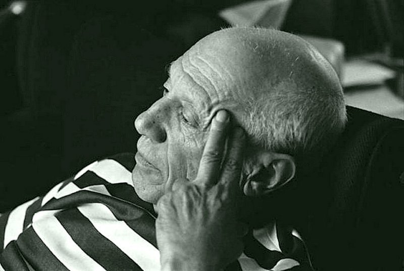 Рене Бурри - Пабло Пикассо, Вилла Ла-Калифорния, Канны 1957