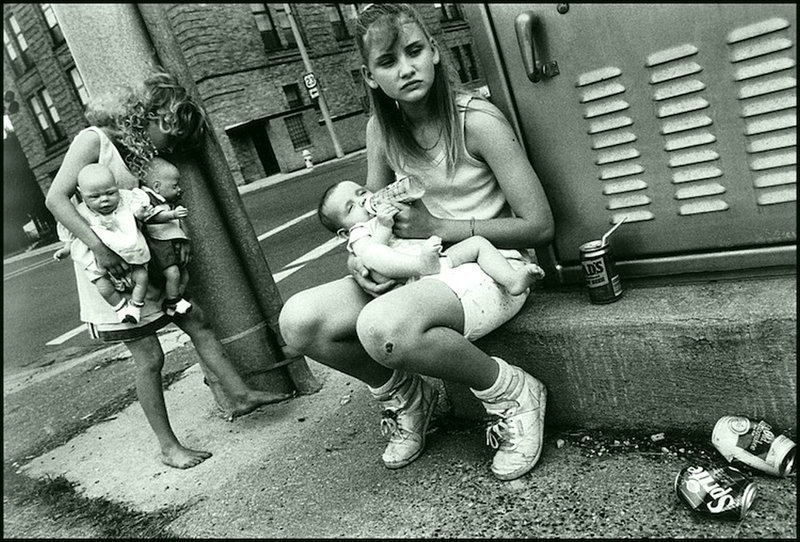 Мэри Эллен Марк - Дженнифер, Тиффани и Кэрри, Портсмут, Огайо 1989