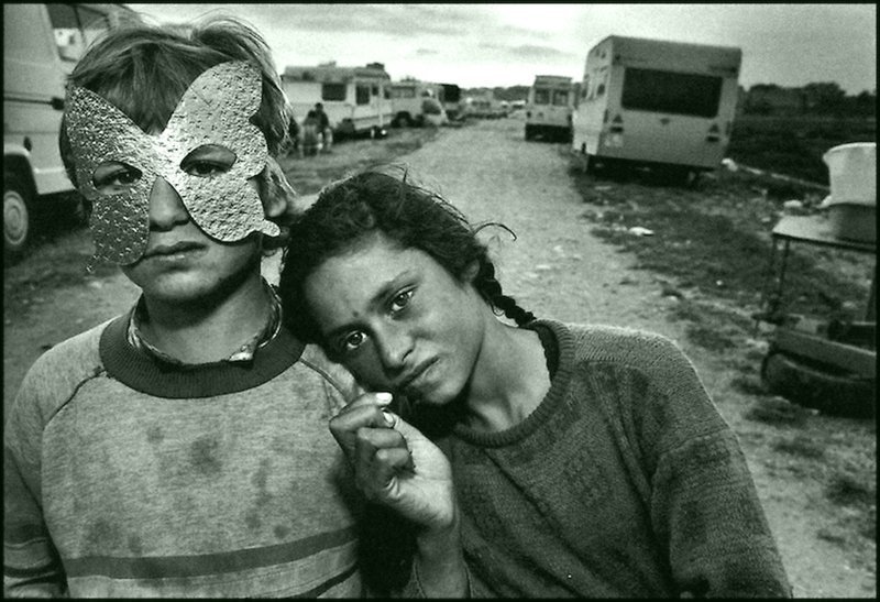 Мэри Эллен Марк - Цыганский лагерь, Барселона, Испания 1987