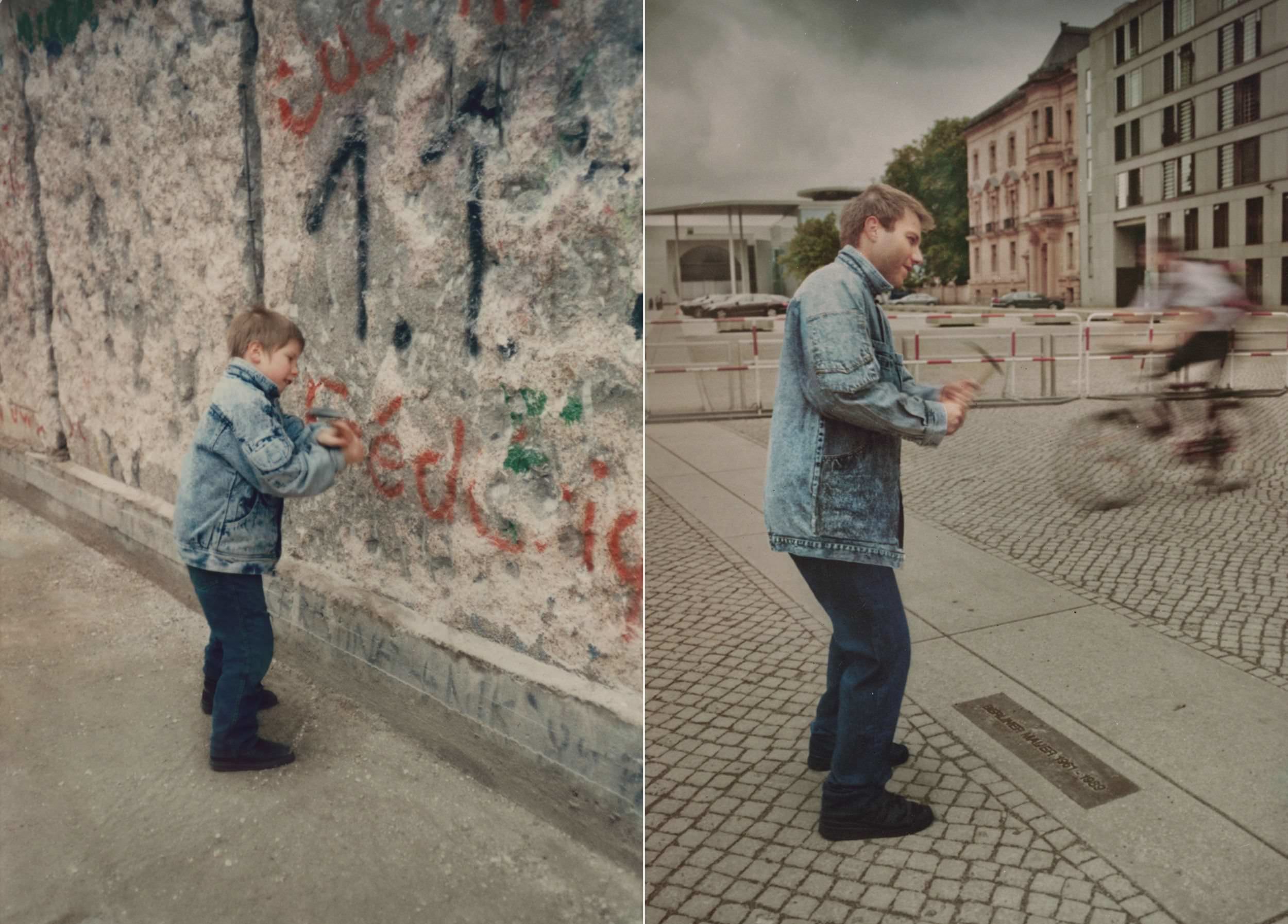 Слово сейчас в прошлом. Берлинская стена 1990. Берлинская стена до и после. Человек прошлого и настоящего. Прошлое и настоящее люди.