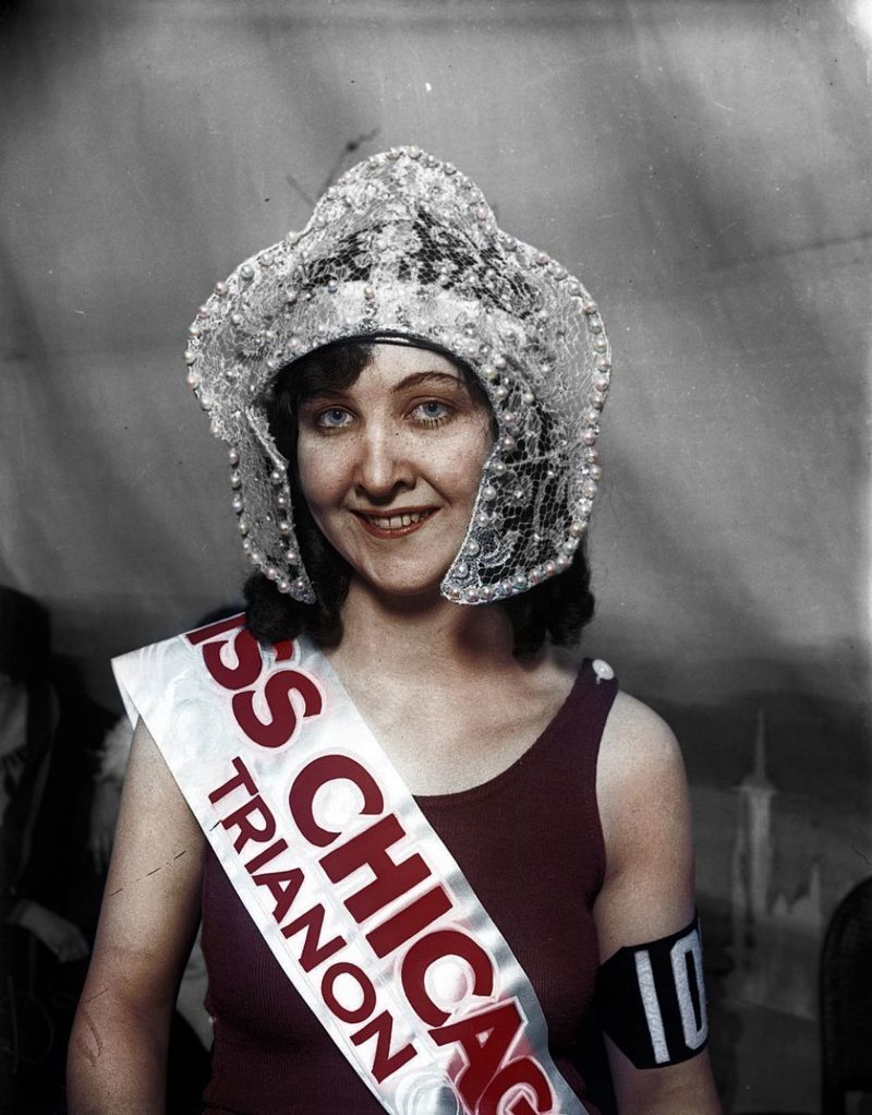 Мэй Грин в свои 18 лет стала обладательницей титула Мисс Чикаго 1926