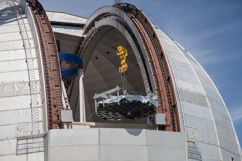 На крупнейшем в Евразии телескопе поменяли гигантское зеркало