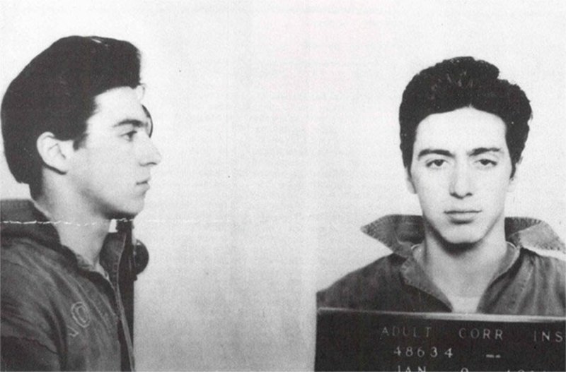 Аль Пачино. Арест 9 января 1961 года. Незаконное хранение оружия.