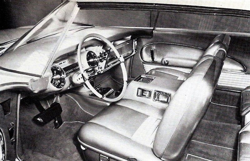 Интерьер Chrysler Norseman удивлял не меньше, чем кузов концепта