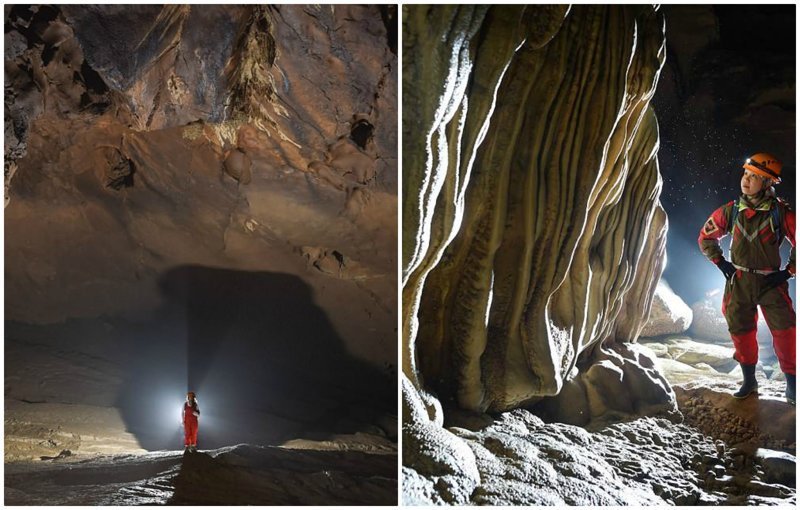 Гигантская пещера Мяо может спокойно вместить четыре египетские пирамиды