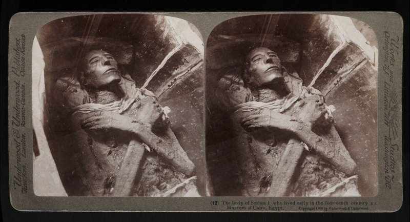 Сети I — египетский фараон в гробнице