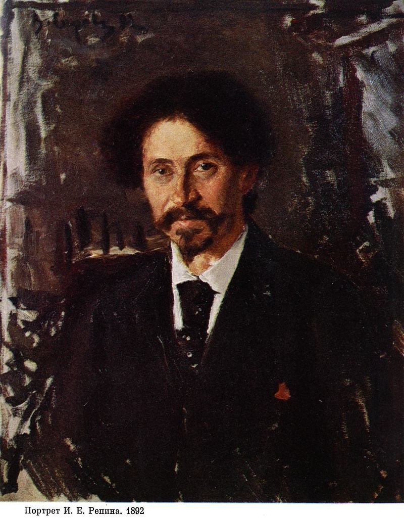 В. А. Серов. «Портрет художника И. Е. Репина». 1892 г.