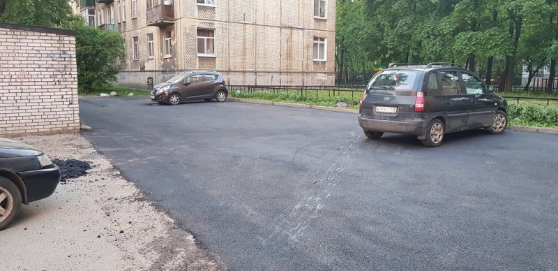 Питерские дорожники не стали заморачиваться