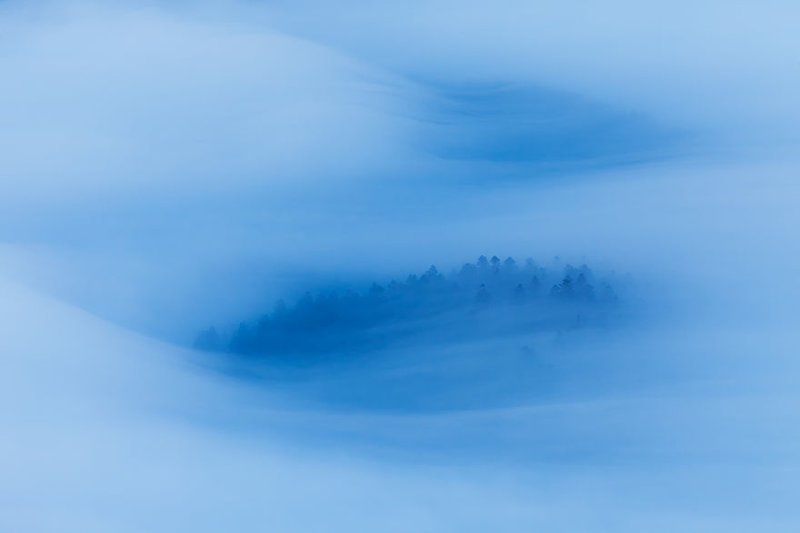 Горы в тумане - красивейшее зрелище на Земле