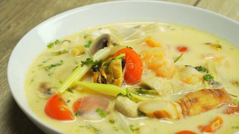 Суп Том Ям. Тайская кухня
