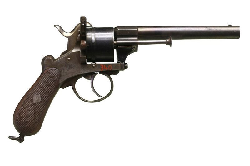 1. Французский револьвер Лефоше (Lefaucheux) М 1853