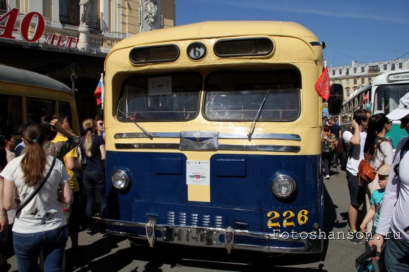 4-й петербургский парад ретро-транспорта 26 мая 2018 год