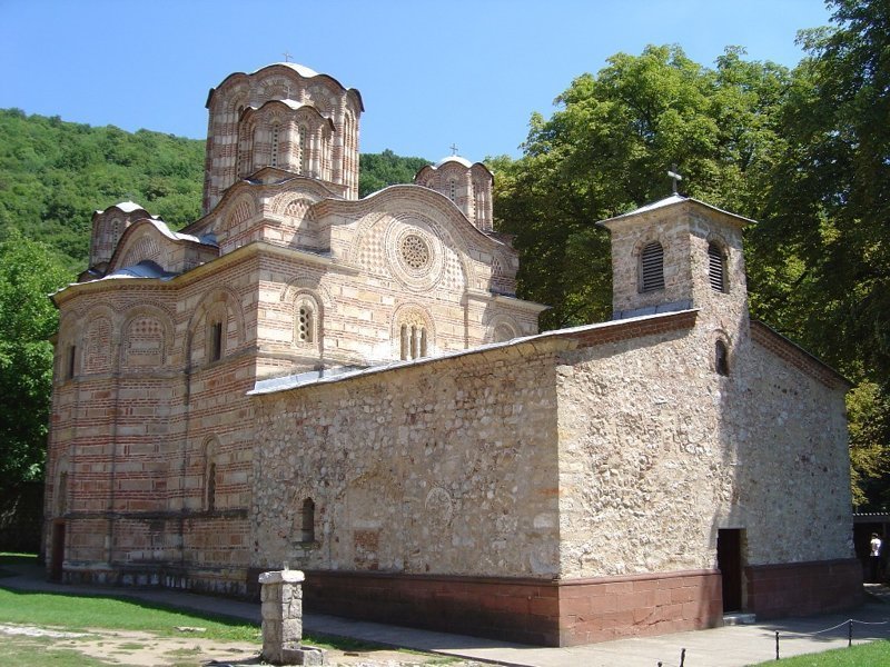 Церковь Вознесения в Раванице, где покоится тело князя Лазаря.
