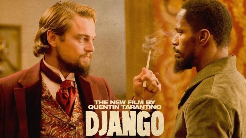 5 – Во время съёмок фильма «Джанго освобожденный» в сцене, где Леонардо Дикаприо разбивает стакан в порыве гнева и режет себе руку до крови, получилась непредвиденно, но Тарантино оставил это в фильме.