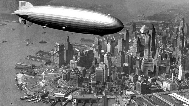 "Гинденбург" изнутри: роскошь воздушных путешествий в 1930-е