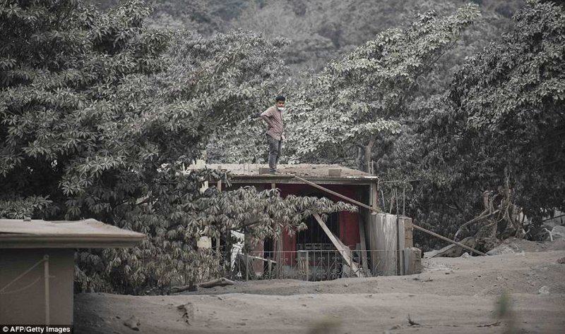 Гватемала. Вулкан Фуэго - Вулкан Огня