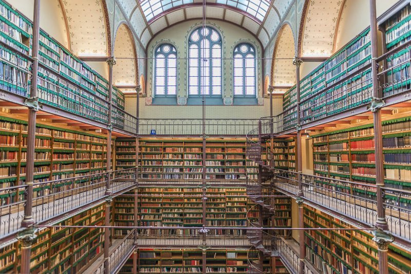 13. Научная библиотека Рейксмузея, Амстердам, Нидерланды