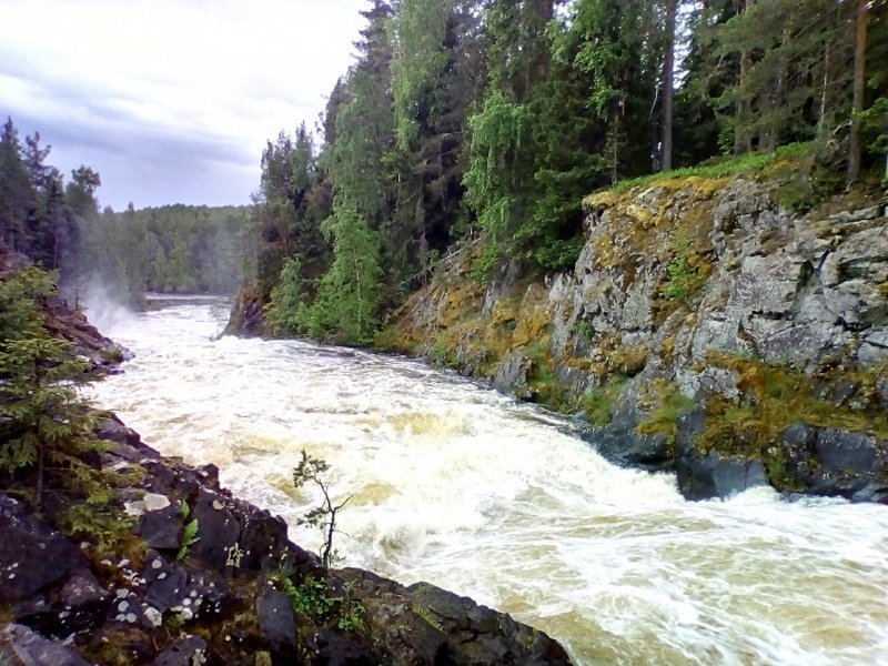 Водопад Кивач