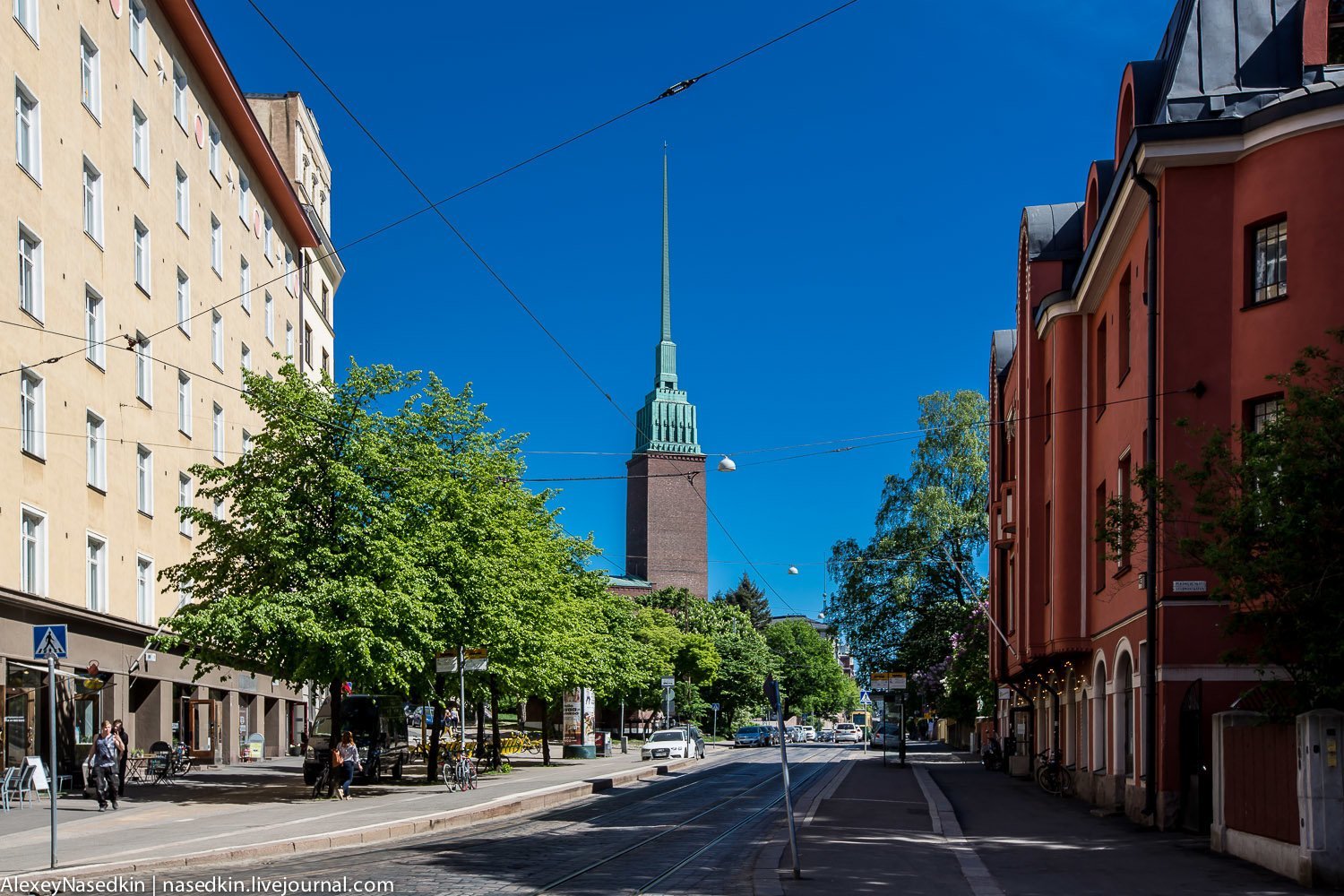 Хельсинки улица Puistokatu,