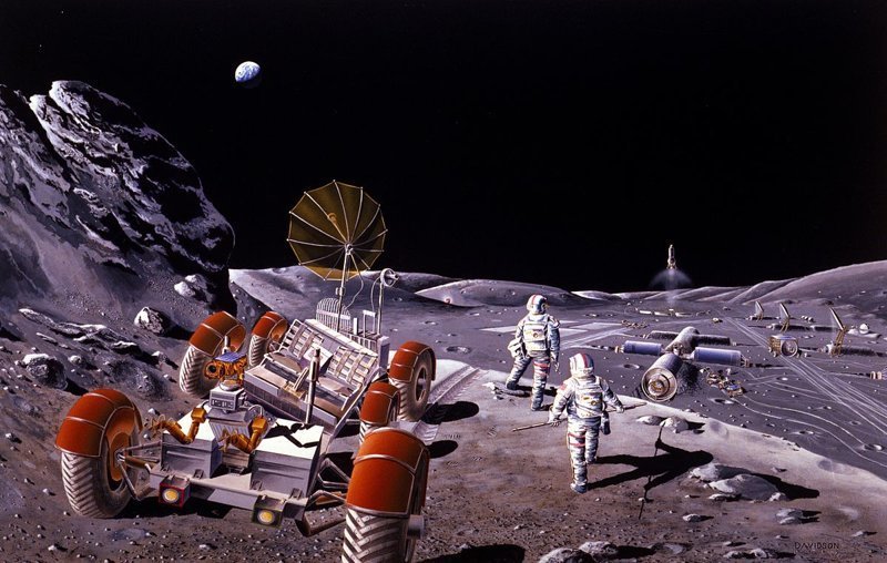 25 интересных концептов, показывающих, как может выглядеть первая база человечества на Луне