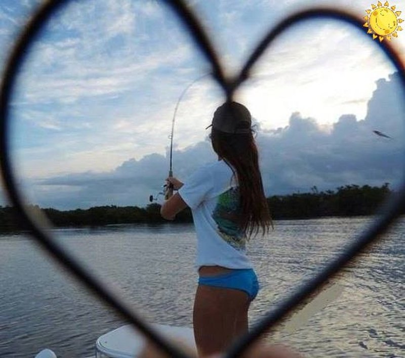 Любовь к рыбалке! Нет крепче любви на всем белом свете)