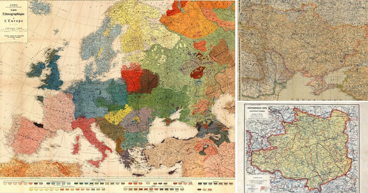 Карта мира 1918 года на русском