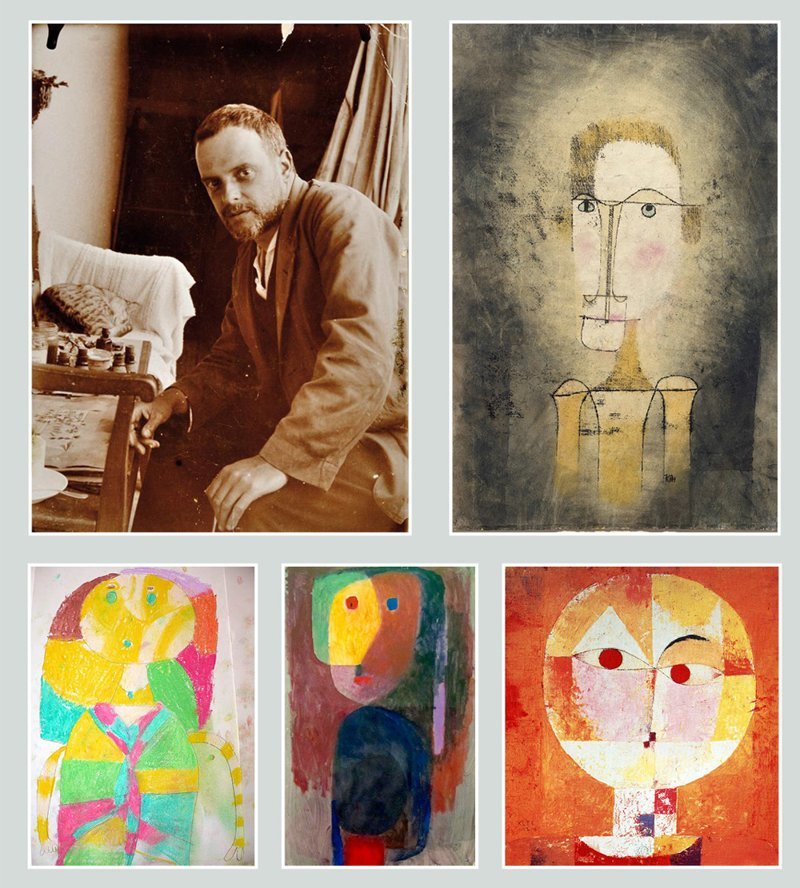 А это современник Пикассо — Пауль Клее. Учёный человек, между прочим, теоретик искусства: