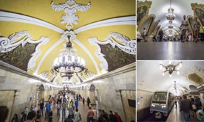 Московское метро приветствует футбольных болельщиков