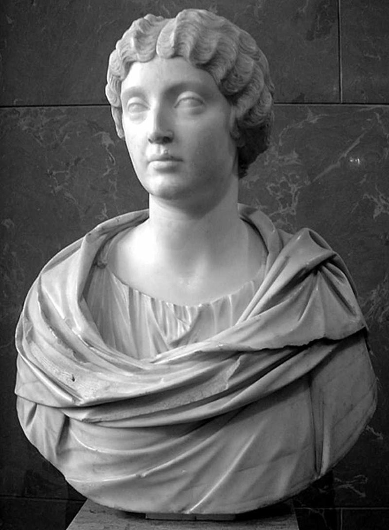Императрица Фаустина Младшая, жена императора Марка Аврелия