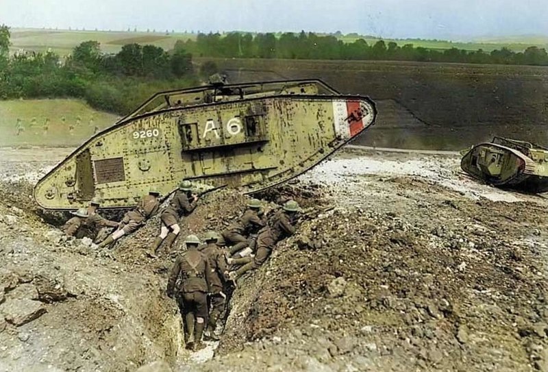 Фотографии танков первой мировой войны