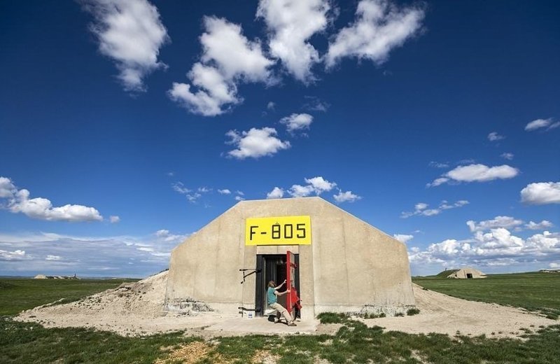 Система хранилищ для боеприпасов неподалеку от Эджмонта, Южная Дакота