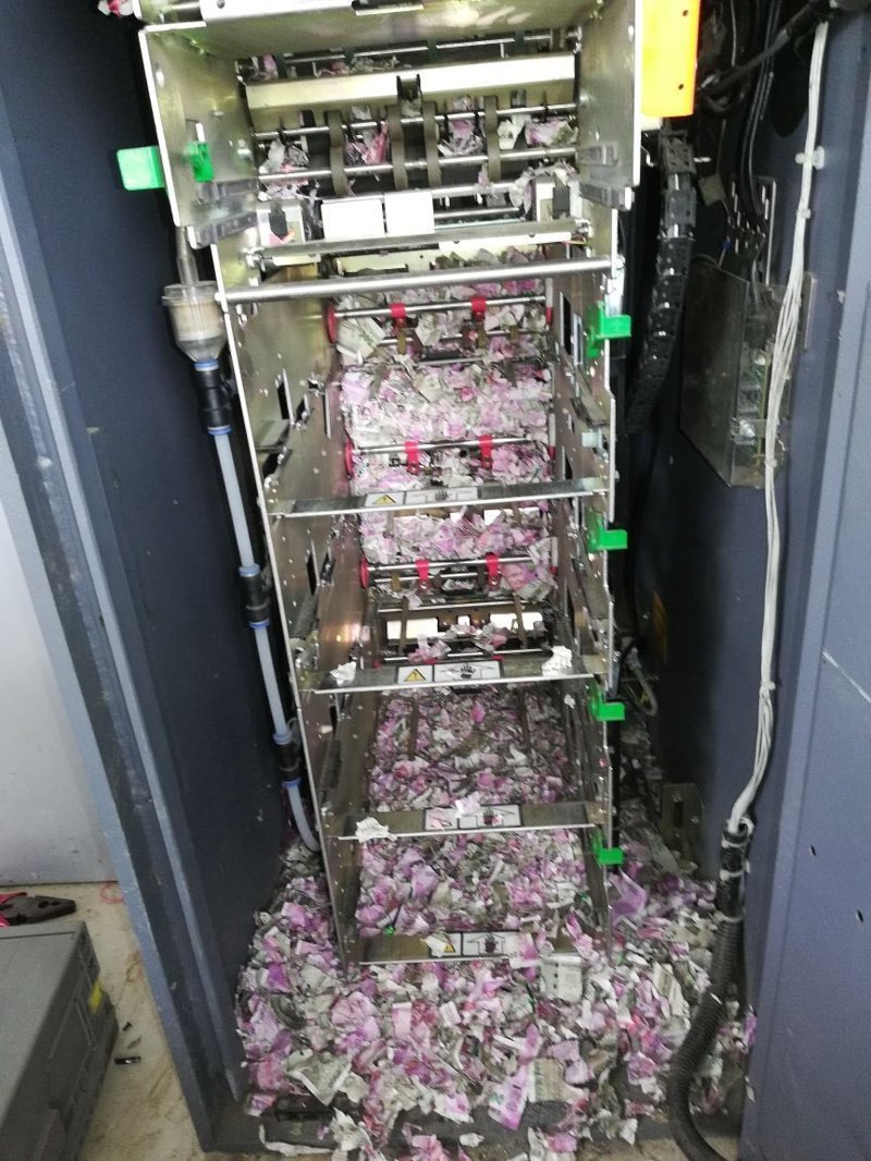 В Индии крысы уничтожили более миллиона рупий в банкомате