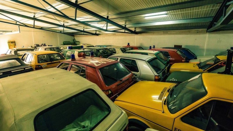 Самая большая частная коллекция Volkswagen Golf в мире