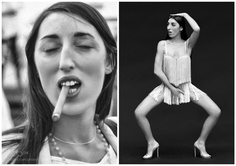 Вскоре Росси де Пальма, нарушив законы красоты, стала моделью и музой для дизайнеров Жана-Поля Готье, Тьерри Мюглера и Сибиллы.