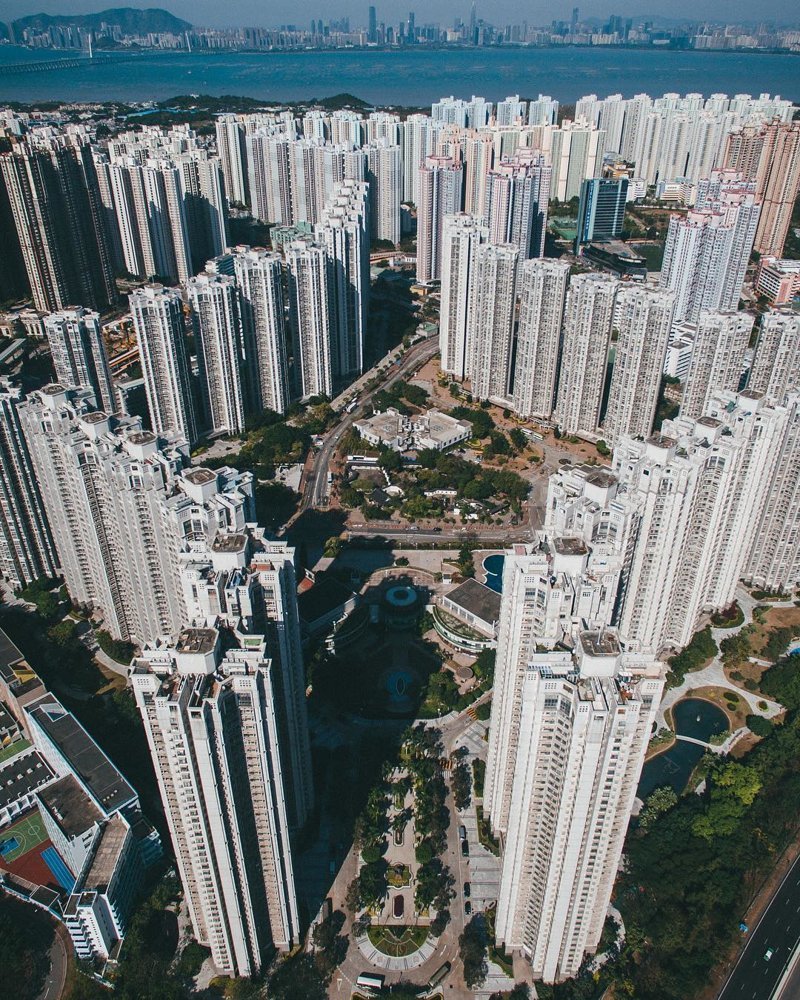 Фотограф из Гуанчжоу поражает снимками китайской архитектуры архитектура, городская архитектура, китай, китайские улицы, небоскребы Поднебесной, урбанизм, фото, фоторепортаж