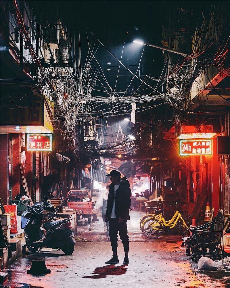 Фотограф из Гуанчжоу поражает снимками китайской архитектуры архитектура, городская архитектура, китай, китайские улицы, небоскребы Поднебесной, урбанизм, фото, фоторепортаж
