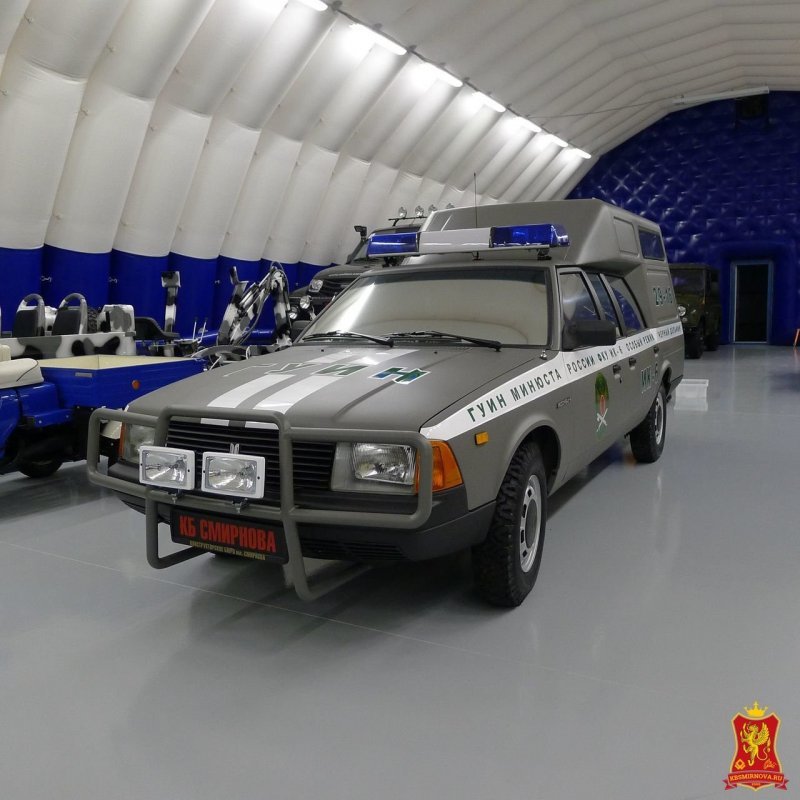 Единственный экземпляр 7-дверного Москвич-2901 восстановили для ГУИН Минюста России