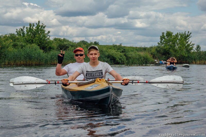 Мой первый поход на байдарке