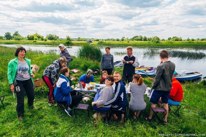 Мой первый поход на байдарке