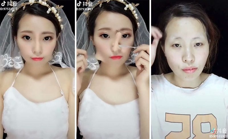 К такому жизнь меня не готовила: 20 азиатских девушек снимают мэйк-ап