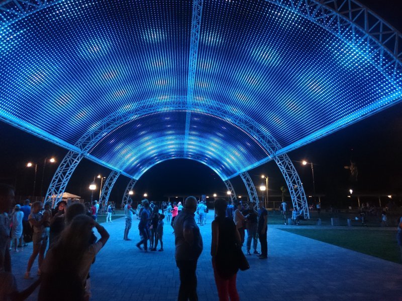 Музыкальная арка в Волгограде