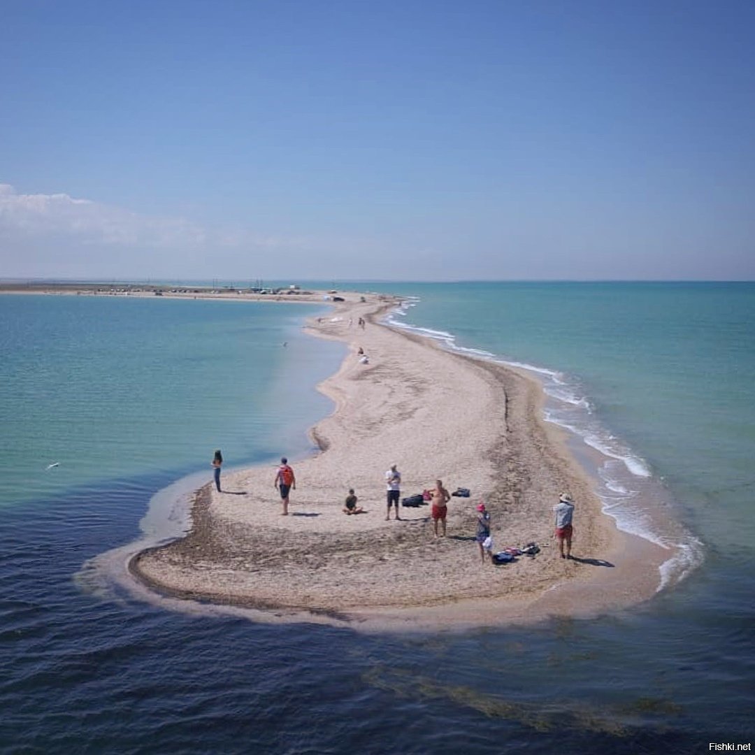 Коса Беляус Поселок Мирный Фото