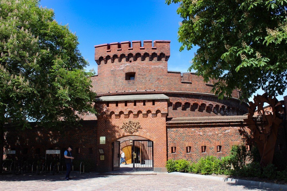 Башня дона и музей янтаря в калининграде