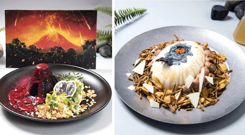 Слишком красиво, чтобы есть: в Японии открылся ресторан "Мир Юрского периода"